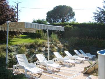 Gîte pour 2 personnes, avec jardin et piscine à Labruguière