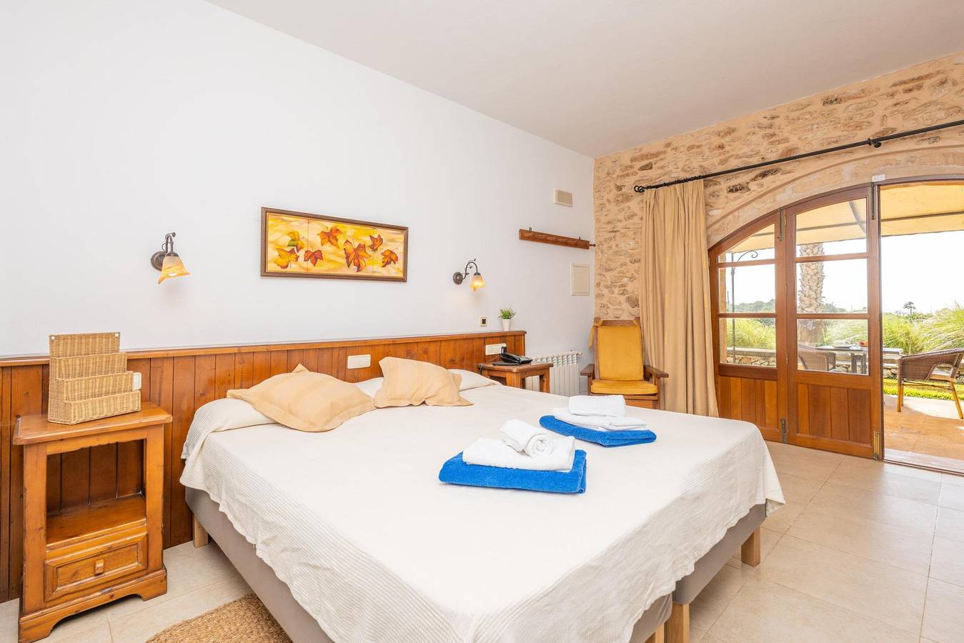 Agroturismo Mondrago (Antic Na Martina) - Db Con Terraza in Santanyí, Mallorcas Küste