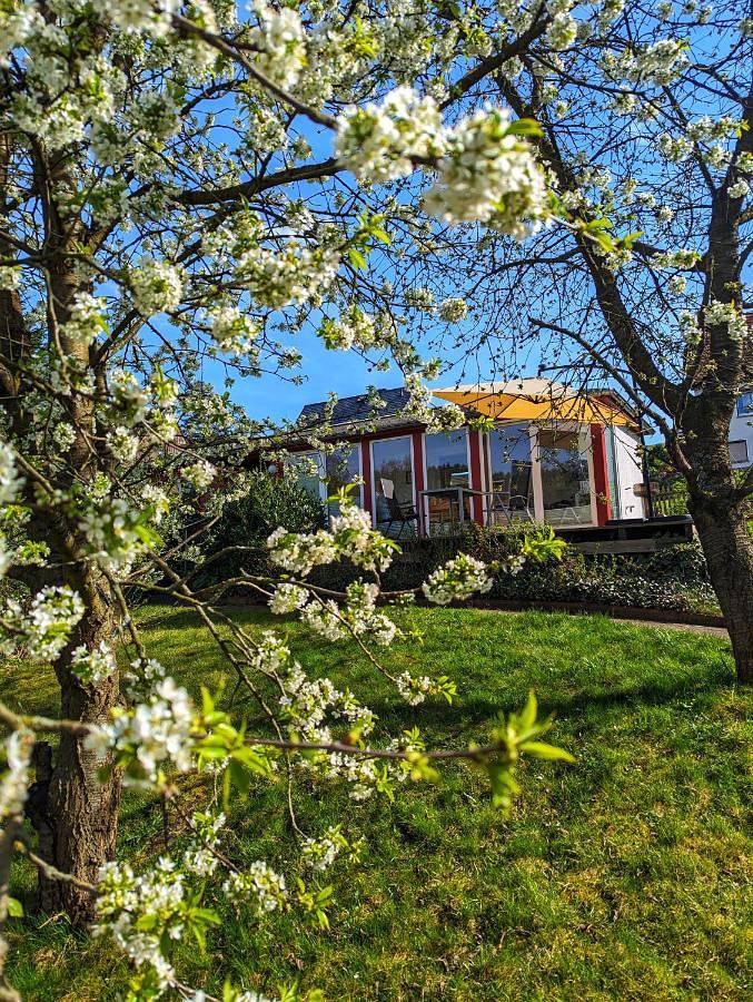 Ferienhaus für 4 Personen, mit Terrasse und Garten sowie Ausblick