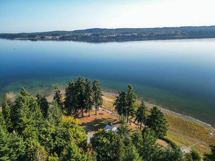 Vakantiehuis voor 6 personen, met tuin en uitzicht, kindvriendelijk op Vancouvereiland
