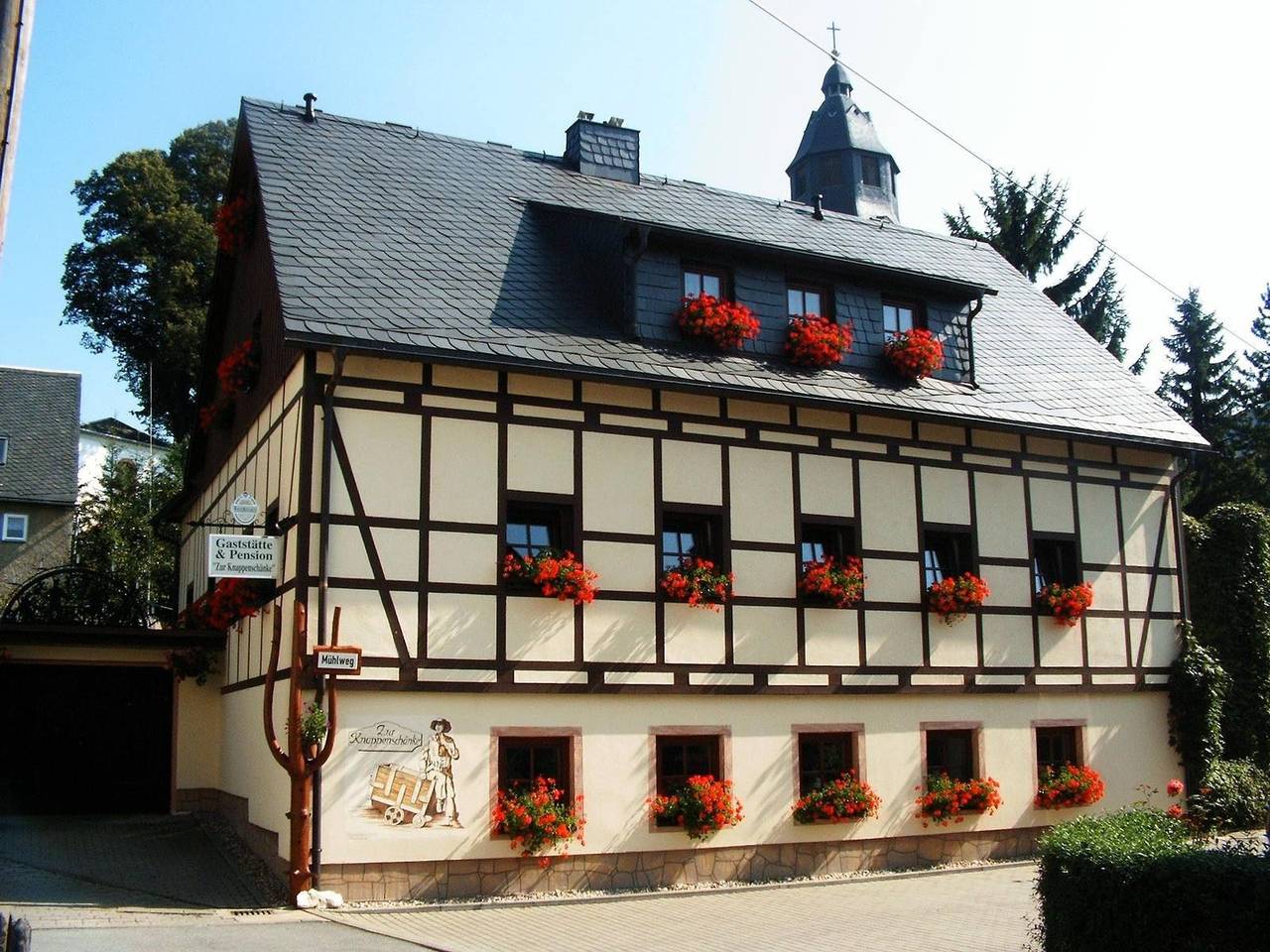 Apartment in Wiesa in Wiesa, Thermalbad Wiesenbad