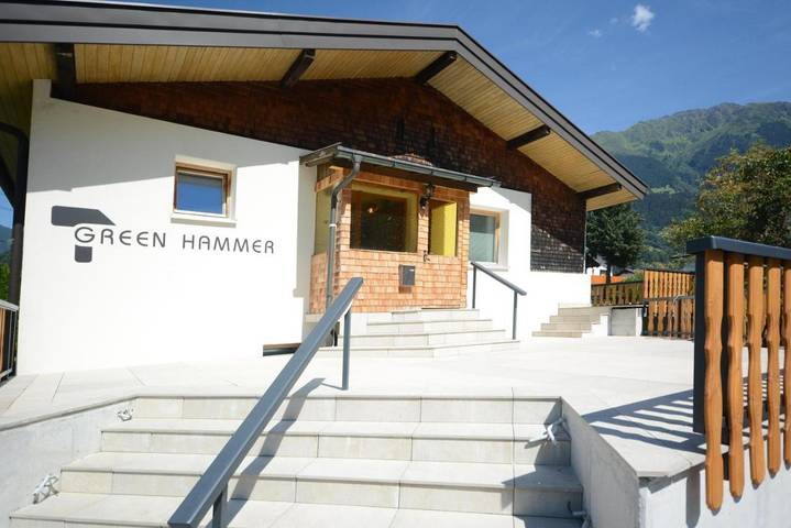 Ferienhaus für 10 Personen, mit Ausblick und Terrasse, mit Haustier