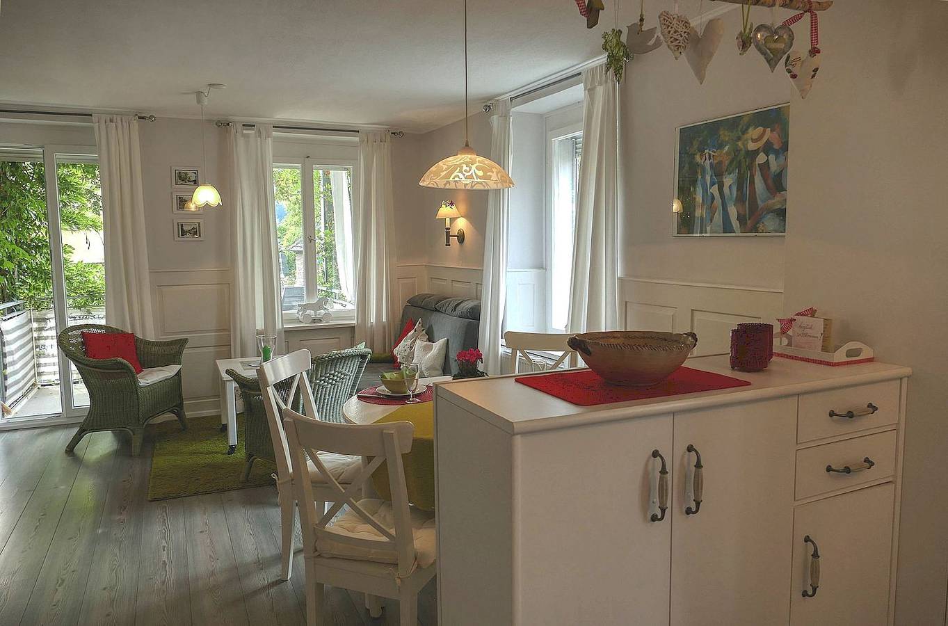 Ganze Ferienwohnung, Ferienwohnung Hubert und Maria Sontheim - 2-Zimmer-Ferienwohnung - Parterre - 48 qm in Öhningen, Untersee