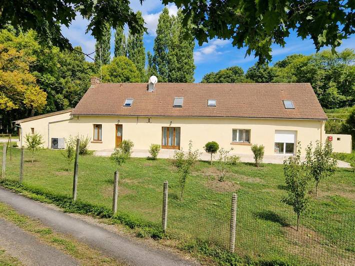 Maison d’hôte pour 3 personnes, avec Terrasse ainsi que Jardin et Vue