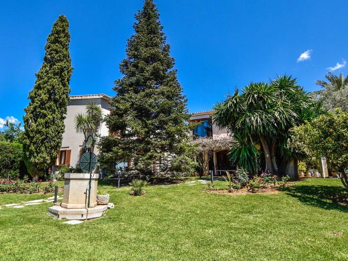 Casa rural para 10 personas, con jardín en Lloseta - 4