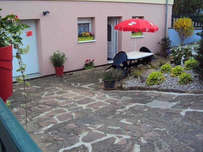 Gîte pour 4 personnes, avec terrasse, animaux acceptés