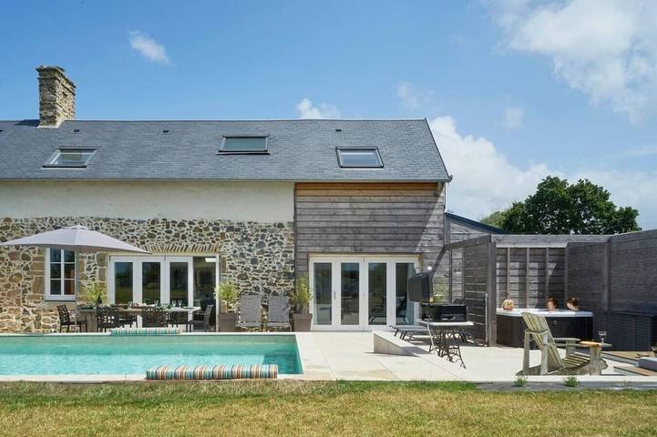 Ferienhaus für 8 Personen, mit Whirlpool und Garten
