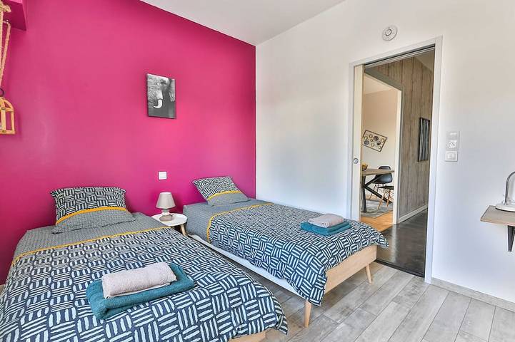 Gîte pour 6 personnes, avec Balcon et Jardin à Cognac - 2