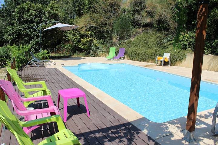 Gîte pour 10 personnes, avec piscine et terrasse, animaux acceptés dans le Vaucluse - 3