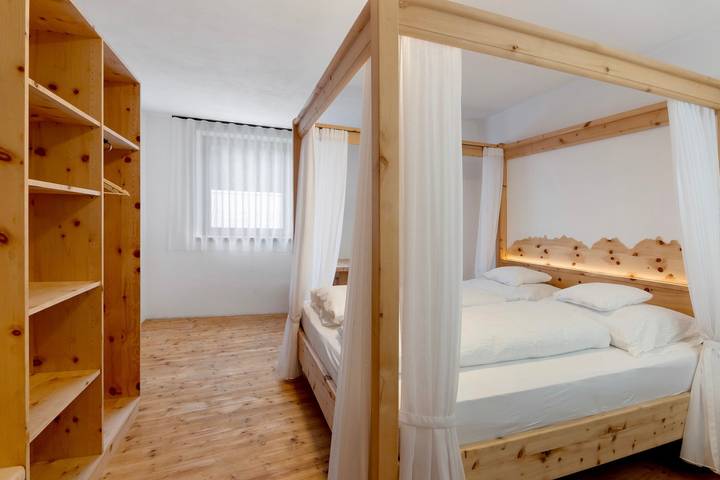 Zimmer '6 Doppelzimmer' mit Bergblick und WLAN in Schluderns, Saldurkamm