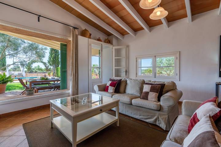 Finca 'S'estador' mit Bergblick, privatem Pool und Wi-Fi in Manacor, Mallorca Osten