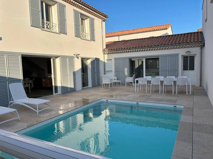 Villa pour 8 personnes, avec vue ainsi que terrasse et piscine à Bretignolles-sur-Mer - 2