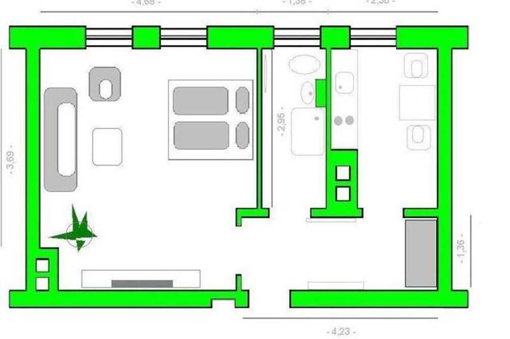 Ganze Wohnung, Ferienwohnung Cityflair - Objekt 32290 - Ferienwohnung Cityflair in Stadtmitte Rostock, Rostock