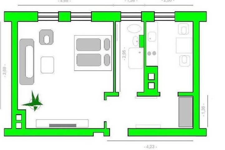 Ferienwohnung für 2 Personen in Hanse Sail