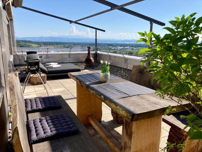 Apartamento de vacaciones para 4 personas, con balcón y vistas al lago - 1