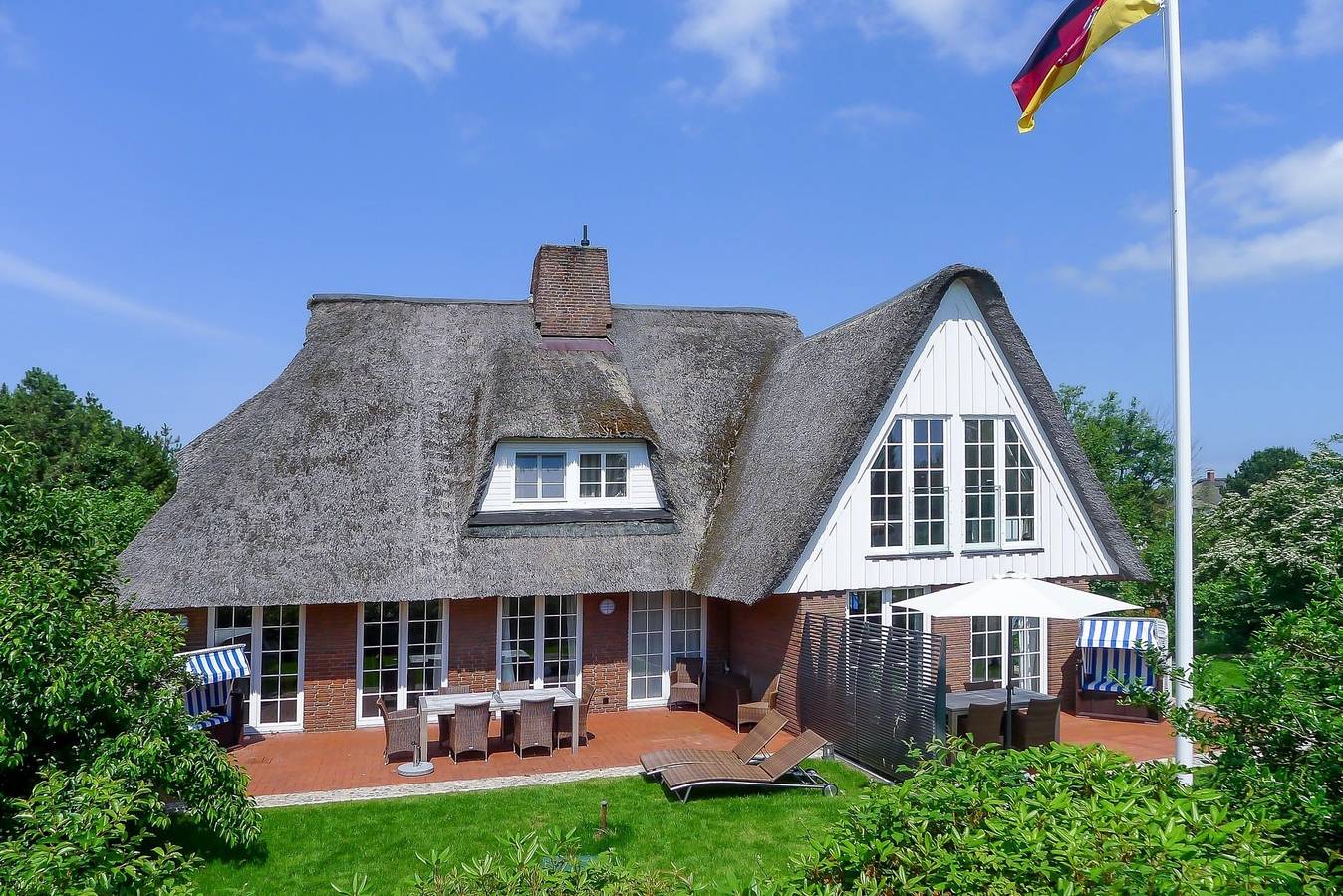 Landhaus Bredland West in Greveling, Nieblum