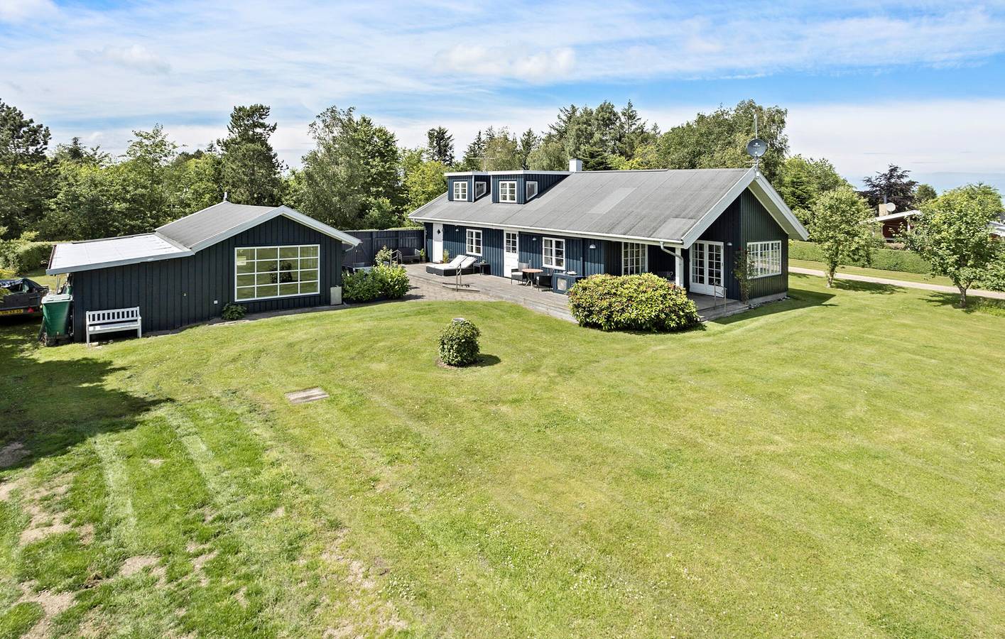 Vakantiehuis voor 8 personen met terras in Strandet, Limfjord in West-Jutland