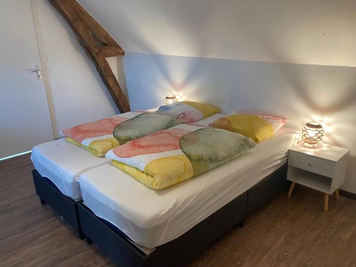 Location de vacances pour 2 personnes, avec piscine ainsi que jardin et terrasse à Fléré-la-Rivière - 4