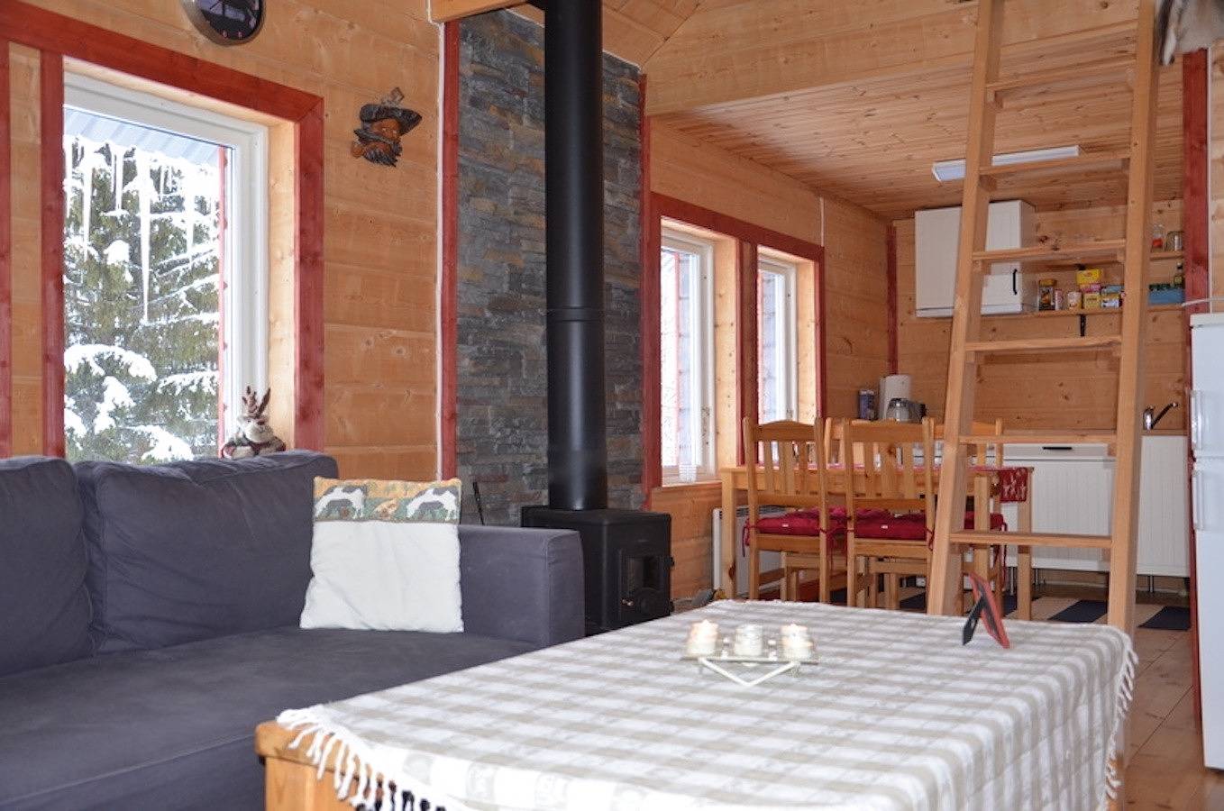 Urlaub auf einer Huskyfarm in der Wildnis von Jämtland in Jämtland