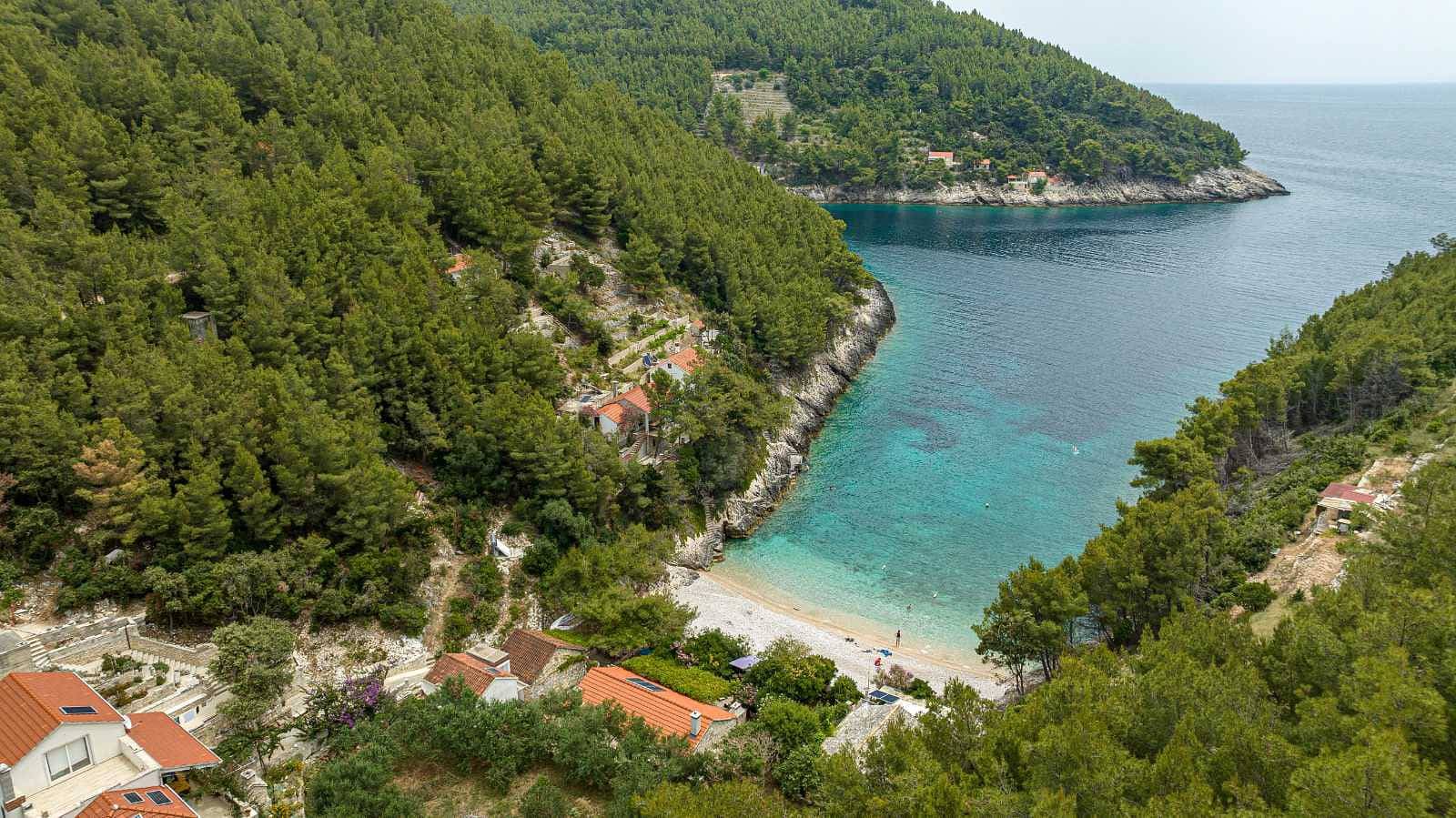 Robinsonhaus in Žrnovo mit Meerblick, Terrasse (3638-3) in Žrnovo, Korcula