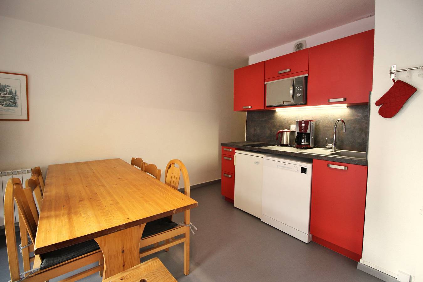 Entire holiday apartment, Beautiful and spacious flat with montagne view  (Cb65-Cb66) in Valfréjus, Modane