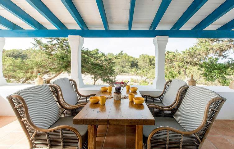 Finca für 4 Personen, mit Terrasse und Garten auf Formentera - 4