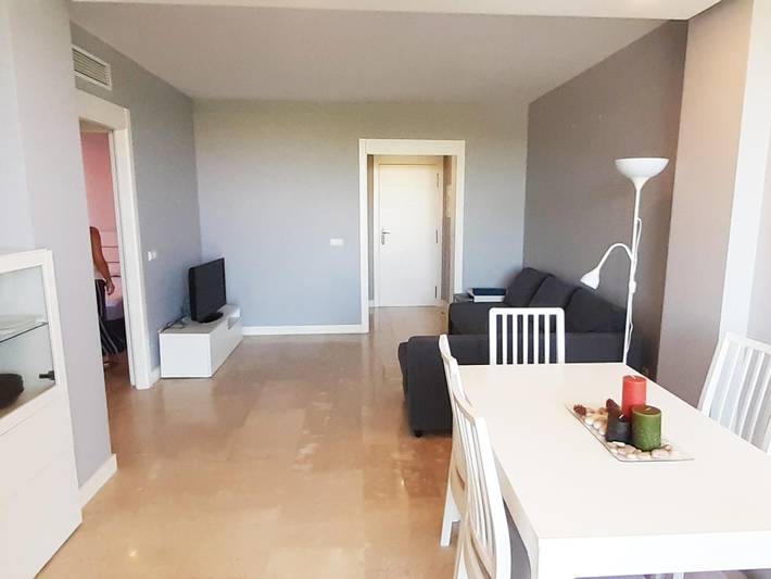 Apartamento de férias inteiro, Apartamento de dos dormitorios en urbanización con pista padel. in El Verger, Costa Blanca