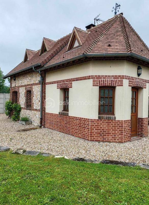 Gîte pour 4 personnes, avec jardin dans Bourneville