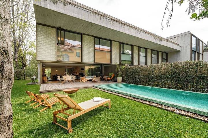 Maison de vacances pour 8 personnes, avec balcon à Porto