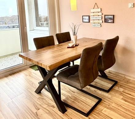 Ferienwohnung für 3 Personen, mit Sauna und Balkon, kinderfreundlich in Unterelbe - 2