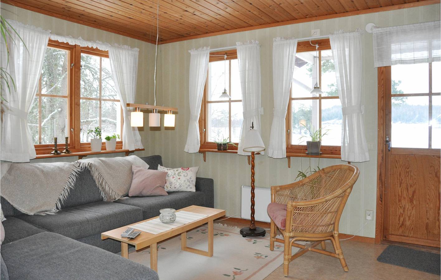 Ferienhaus für 7 Personen mit Seeblick in Vänern