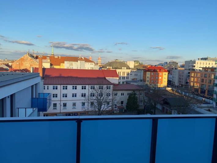 Vakantiewoning voor 4 personen, met balkon en uitzicht in Pilsen