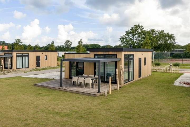Appartement voor 6 personen, met uitzicht op het meer in Kamperland