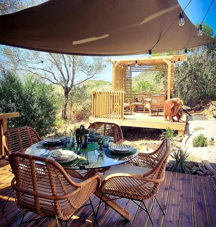 Tente pour 4 personnes, avec jardin et jacuzzi en Corse-du-Sud - 2