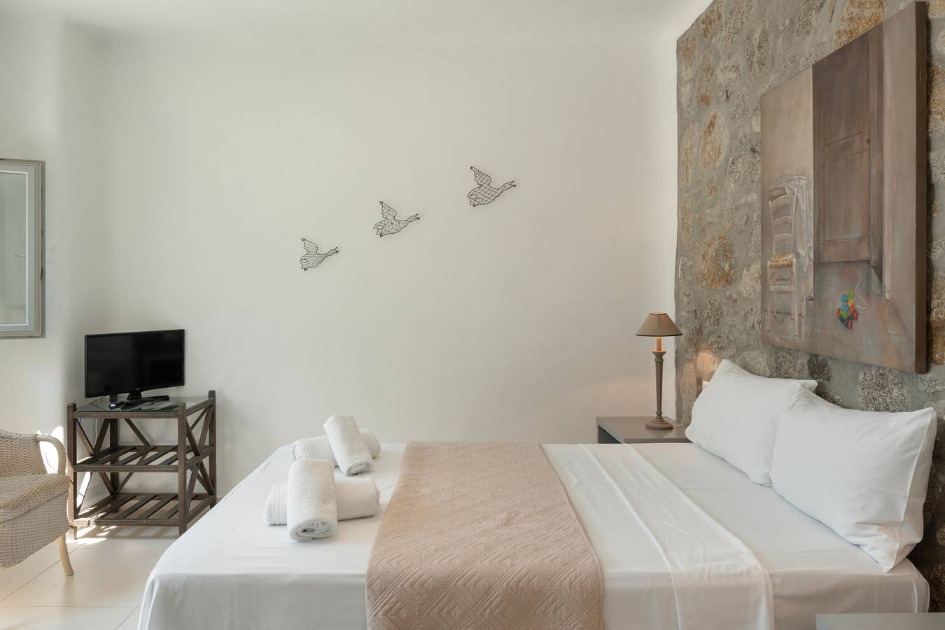 Villa 'Coventina - Edge Suite' avec vue sur la mer, Wi-Fi et climatisation in Mykonos