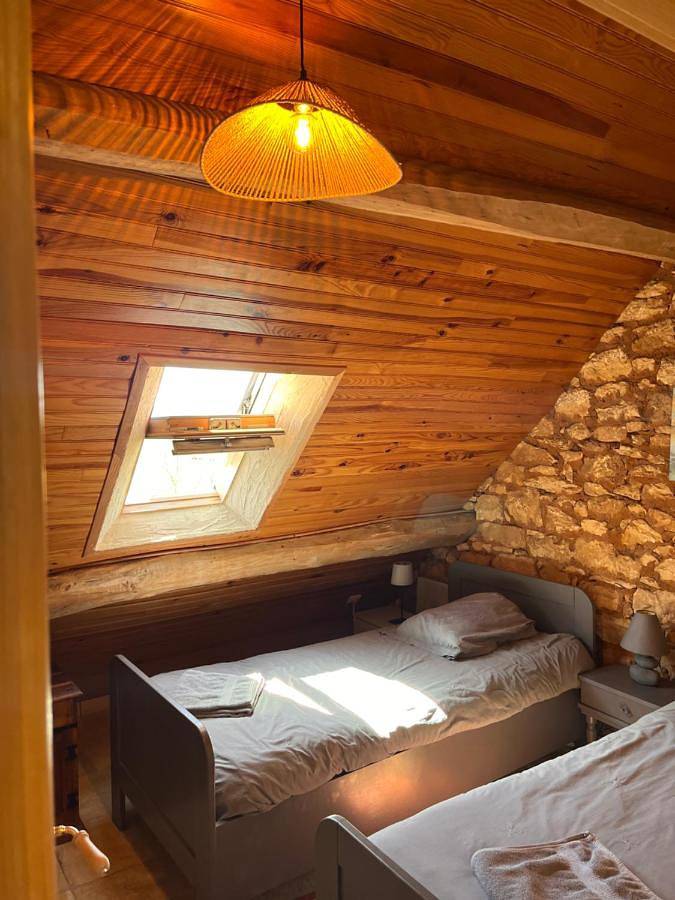 Location de vacances pour 7 personnes, avec vue ainsi que jardin et piscine à Veyrignac - 3