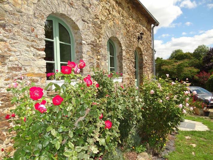 Location de vacances pour 8 personnes, avec Jardin et Vue à Ahuillé