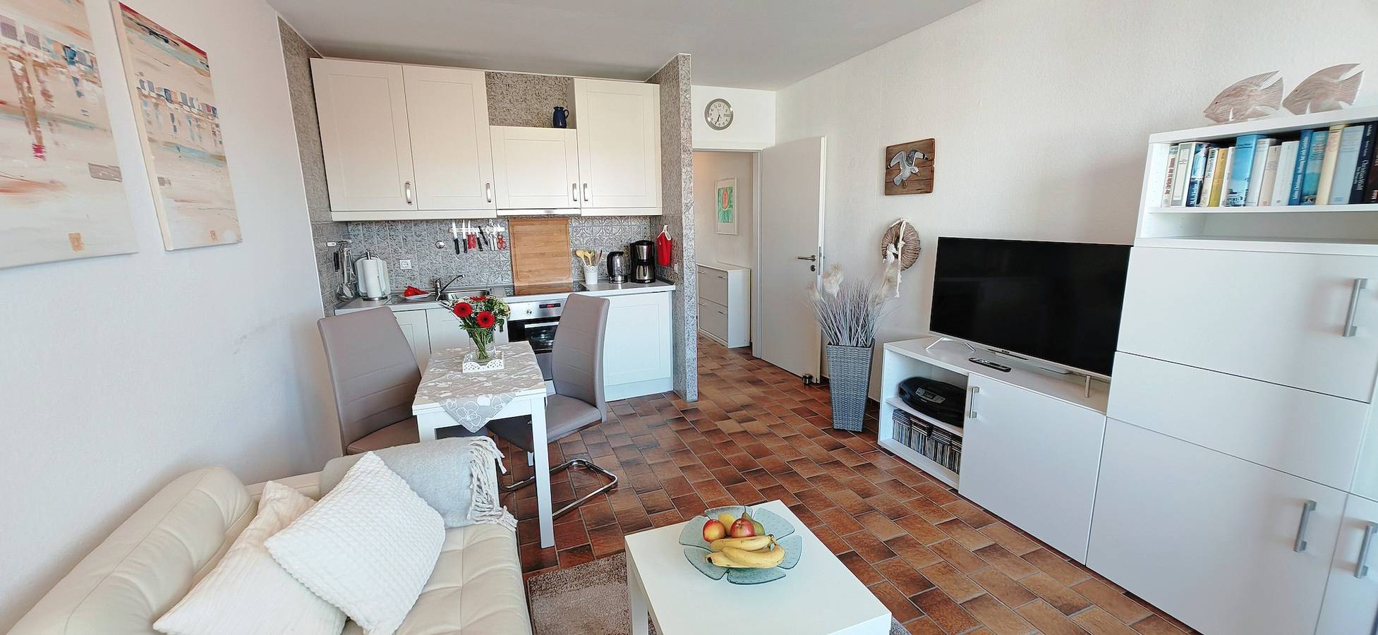 Ganze Wohnung, Apartment 'Friesenwind, 32' mit Balkon und Wlan in Norderney