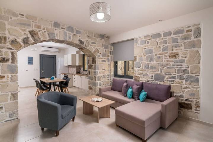 Villa voor 6 personen met tuin in Iraklio-Heraklion en omgeving