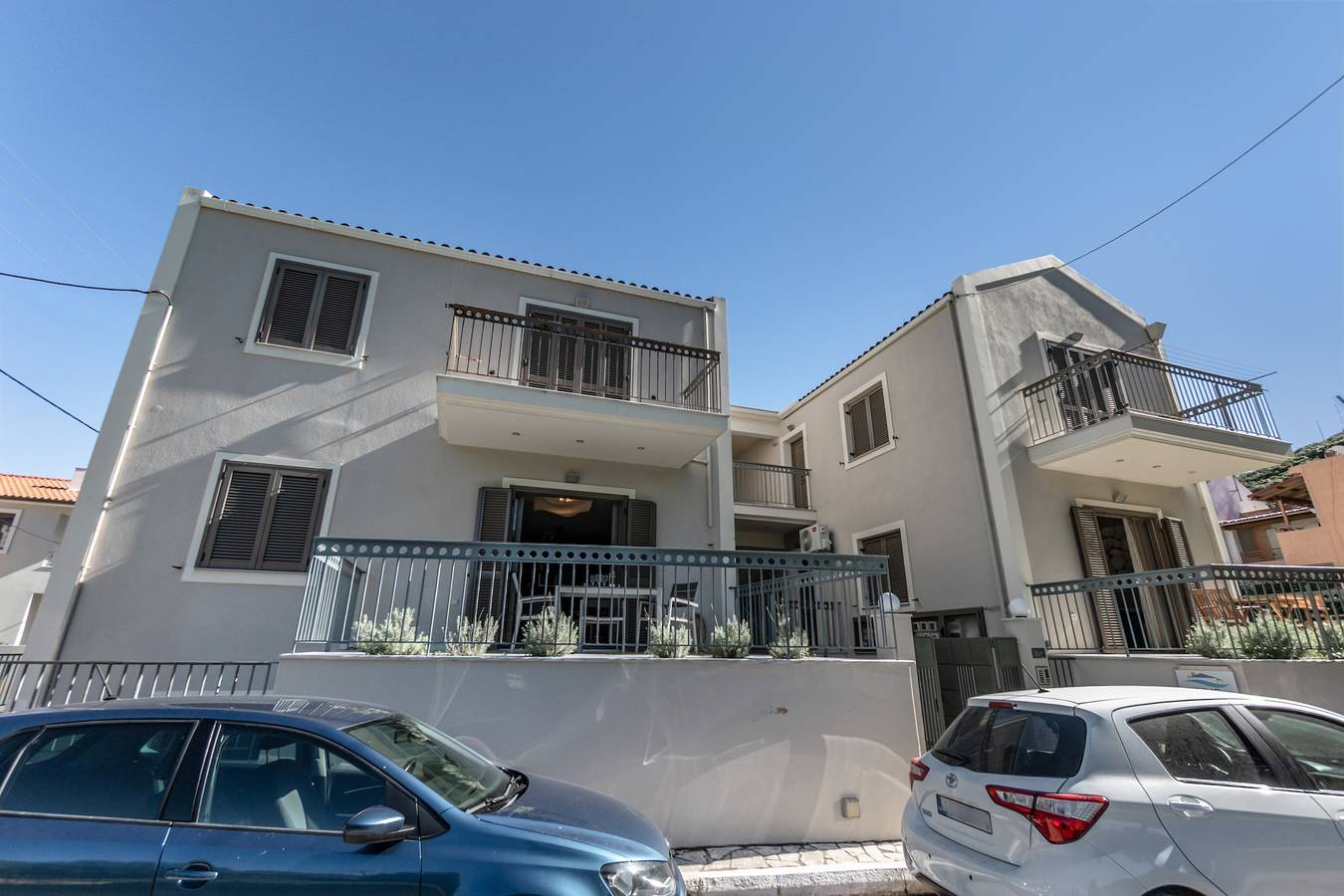 Ganze Wohnung, Apartment Happiness 'Superior B G Living 365' mit Bergblick, Balkon und Klimaanlage in Agia Effimia, Kefalonia