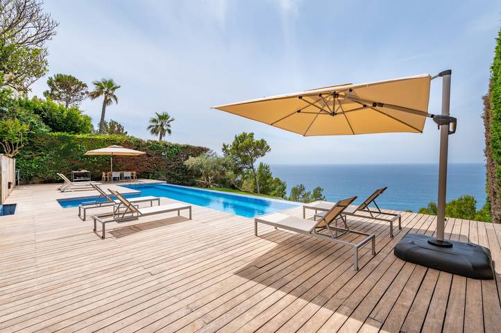 Villa für 8 Personen, mit Balkon und Garten sowie Sauna und Whirlpool in Llucmajor