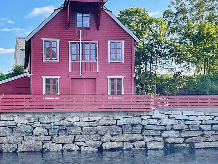 12 Personen Ferienhaus in Selje in Selje