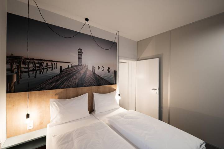 Doppelzimmer, Dusche, Wc in Marktgemeinde Podersdorf am See, Neusiedlersee-Hügelland