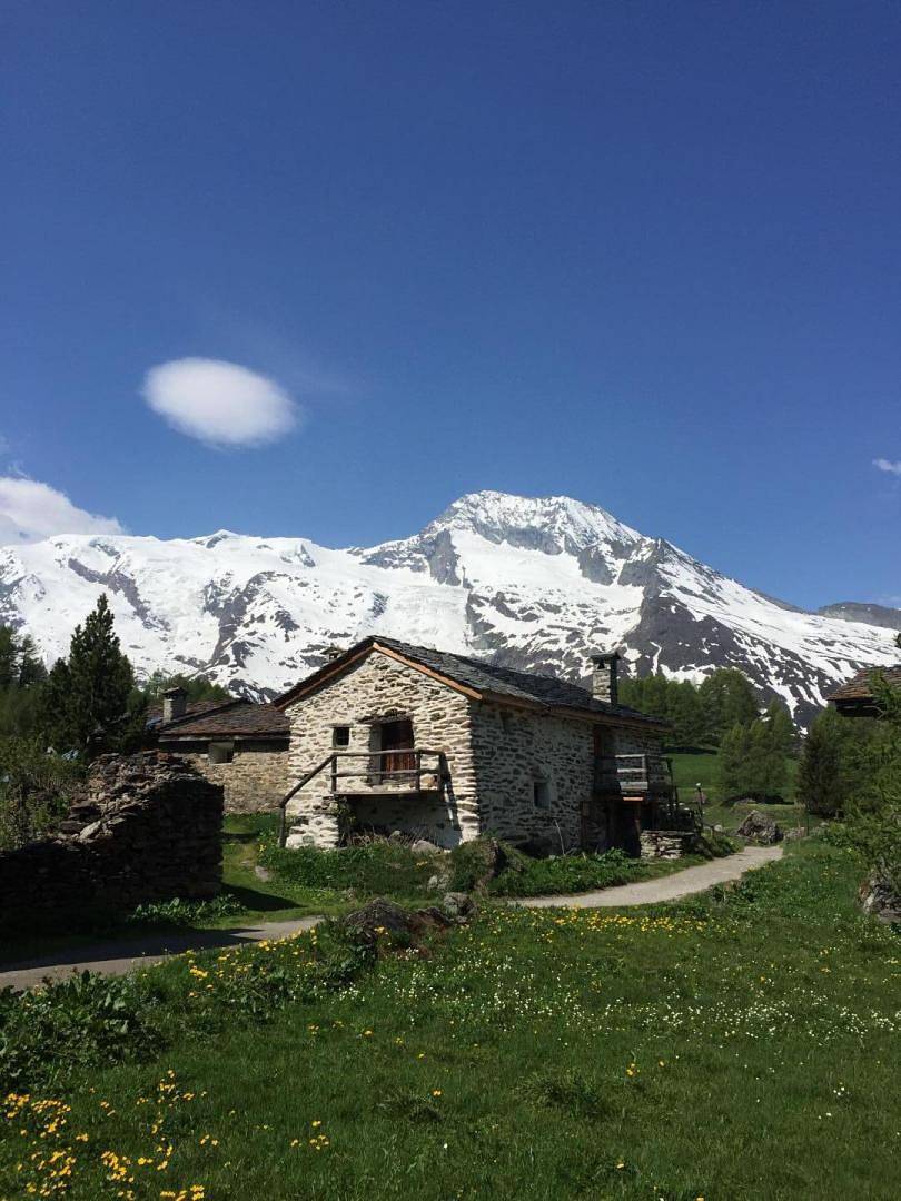 Le Monal in Sainte-Foy-Tarentaise, Macizo del Ruitor