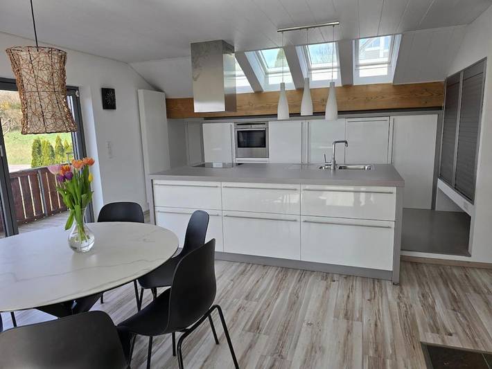 Ferienwohnung für 5 Personen, mit Balkon und Ausblick