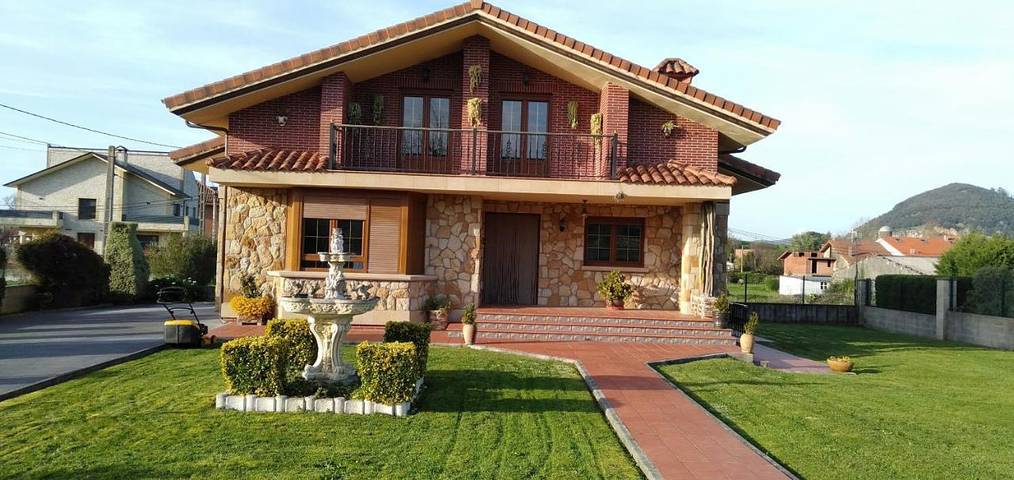 Apartamento para 5 personas, con Balcón y Terraza además de Jardín y Vistas en Bárcena de Cicero