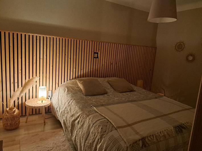 Maison de vacances pour 4 personnes, avec jardin ainsi que piscine et vue, adapté aux familles