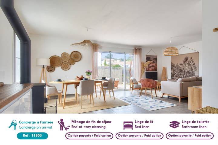 Ferienhaus für 4 Personen, mit Terrasse und Garten auf Noirmoutier - 2