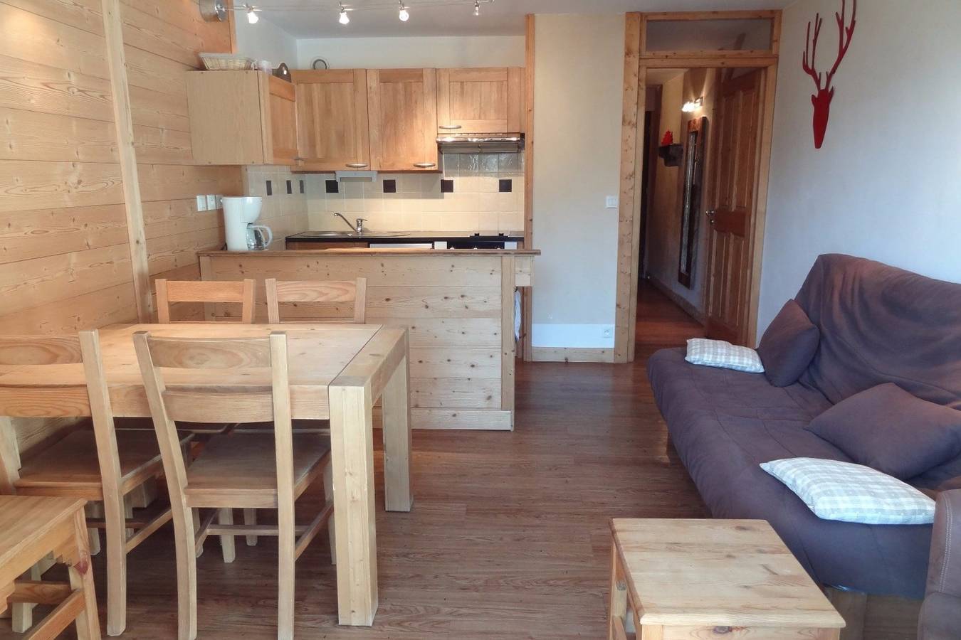 Appartement entier, Studio skis aux pieds des pistes in La Salle-les-Alpes, Serre Chevalier