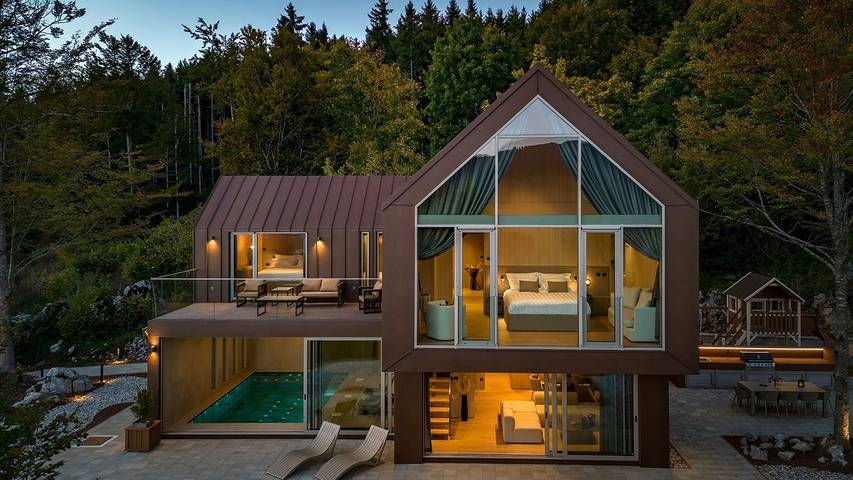 Villa for 9 people, with garden and terrace as well as sauna - 1